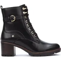 Pikolinos for woman. W7H-8510 Llanes leather ankle boots black -Heel height 6cm (35), 5 to 8 cm, Zip, Casual