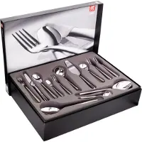 Zwilling Aberdeen Bestikksett 68 Deler – Elegant Bestikk i Rustfritt Stål for 12 Personer