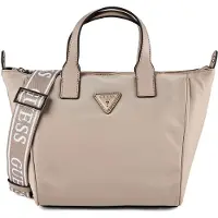 GUESS for woman. TWNN9676019 Follie taupe handbag (OSFA), Casual, Polyamide