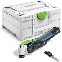 Festool VECTURO OSC 18 E-Basic, Sort, Blå, 19500 OPM, 10000 OPM, 2°, 93 dB, 83 dB - SOLO