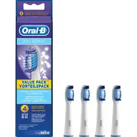 Procter & Gamble Oral-B Pulsonic Clean SR32C-4 børstehoder, 4 stk., hvit