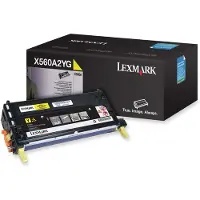 Lexmark Tonerkassett gul 4.000 sider