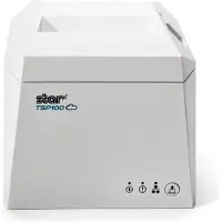 Star Micronics Star TSP100 Series TSP143IV X4 - Kvitteringsskriver - direktetermisk - Rull (8 cm) - 203 dpi - inntil 250 mm/sek - LAN, USB-C, USB, Bluetooth, Wi-Fi - kutter - hvit