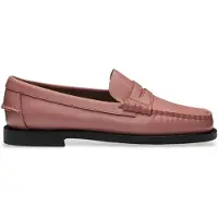 Sebago for woman. 76112KW Classic Dan pink leather loafers (38), Flat, None, Casual