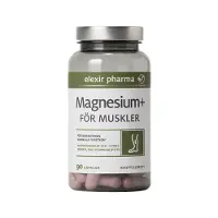 Elexir Pharma Magnesium+ for muskler 90 kapsler