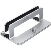 UGREEN 20471B vertikalt laptopstativ 12 - 26 mm aluminium, sølv