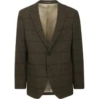 Steppin' Out Steppin’ Out Jakke Harris Tweed Grønn Mørkegrønn Størrelse