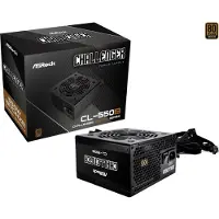 Asrock Cl-550b 550w 80 Plus Bronze Strømforsyning