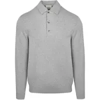 Profuomo Langermet Pologenser Luxury Basic Grå Størrelse