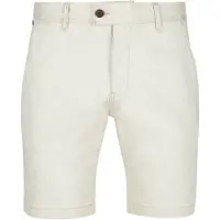 Vanguard V9 Chino Shorts i Ecru Beige Størrelse