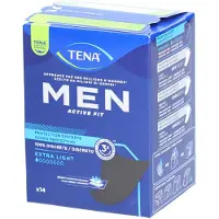 Tena 07322540770377, Inkontinensinnlegg, Mann, 14 stykker