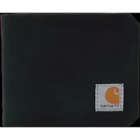 Carhartt Nylon Duck Bifold Wallet Men Black/Black