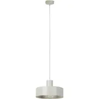 Sigma Hengelampe Rif M, taupe, 1 lyskilde, Ø 25 cm, stål