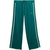 Superdry for woman. W7011265A Essential Logo Straight Green Jogger Pants (L), Casual, Cotton