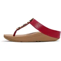 FitFlop Halo Bead Circle Metallic Toe Post Sandaler