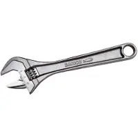 Bahco Adjustable Standard Central Knurled With Chrome Finish Pliers English 44 Mm 380 Mm Skiftenøkkel