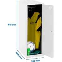 Simonlocker Montadas Dism.single Mini Skap 915x300x500 Mm
