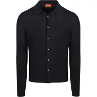 Suitable Cardigan Skjorte erino Navy Blå ørkeblå Størrelse