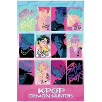 Pyramid - K-POP DEMON HUNTERS (LIGHT AND DARK) MAXI POSTER - Plakat