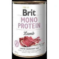 Brit MONO PROTEIN LAMB våtfôr til hund 400 g