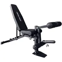 Master Fitness Black Bench 2000