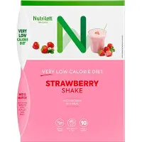 Nutrilett Måltidserstatning Shake 10-pakning Strawberry
