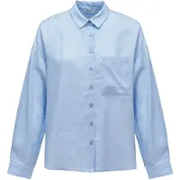 Salsa Jeans 21012085 Linen Skjorte Med Lange Ermer