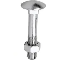 Cofan Din-603/934 M5x50 Mm Vognbolt Med Mutter 200 Enheter