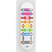 Enjoi Big Box Plastic Spectrum R7 8.25" Skateboard Deck oransj