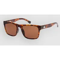Quiksilver Time Box Shiny Tortoise Solbriller brun