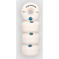 Blue Tomato Logo 56mm 90a Filmer Hjul hvit