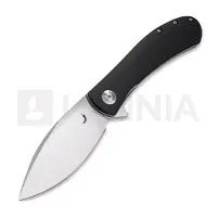 Trollsky Knives Mandu XL14C28N foldekniv, Black G-10, Satin