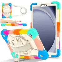 Mtp Products Samsung Galaxy Tab A11 Heavy Duty 360 Deksel med Håndrem - Fargerik