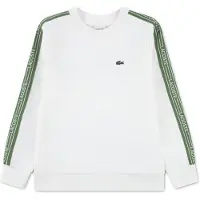 Lacoste Kids Taping Crew Collegegenser