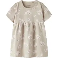 Name it Kjole - NbfVandora - Peyote/Blomster - - 56 - Kjole