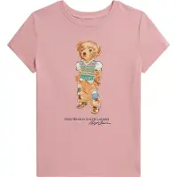 Ralph Lauren T-skjorte - Adirondack Rose m. Trykk - - 7 år (122) - T-skjorte