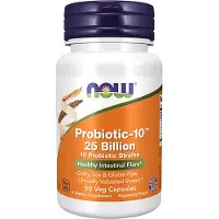 Now Probiotic10 25 Billion 50 kapsler
