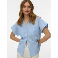 Vero Moda Thilde Kortarmet Skjorte