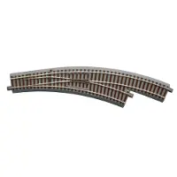 Roco H0 geoLINE 61155 kurvesporskifte, høyre (med ballast) 1 stk