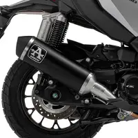 Arrow Urban Aluminium Dark With Dark End Cap Honda Adv 350 ´22 Homologert Lyddemper