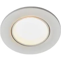 Arcchio Quentin LED-innfellingslampe i hvit, 6W