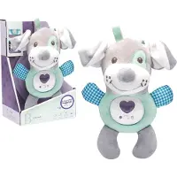 Woopie Interactive Plysj koseleke for babyer Lett lyd Hundesover! (40826)