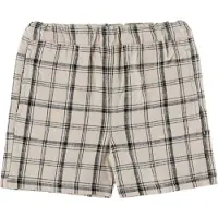 Name it Shorts - NmmHowie - Chateau Gray/CHECK - - 4 år (104) - Shorts