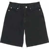 The New Shorts - TnSvende - Baggy - Medium+ Black Denim - - 5 år (110) - Shorts