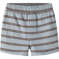 Name it Shorts - NmmVoby - Blue Tåke/Chestnut - - 2 år (92) - Shorts
