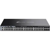 TP-LINK Omada SG6654X, Håndtert, L3, Gigabit Ethernet (10/100/1000), Rack-montering, 1U