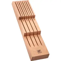 Zwilling knivinnlegg til skuff for 8 kniver, bøk, 41 x 10,8 x 4,8 cm