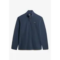 Superdry for man. M2014194A Fleece fleece blue (L), Casual, Polyester