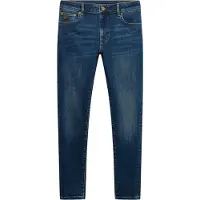 Superdry for woman. W7011258A Jeans Mide Rise blue (26/30), Casual, Cotton