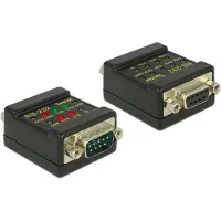 DeLOCK RS232-tester DB9 hunn til DB9 hann